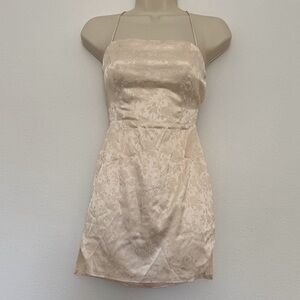 New Superdown Elegant Cream Floral Dress sz XS